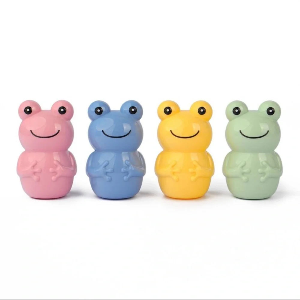 New Target Bullseye Playground Set of 12 Frog Shaped Pastel Containers